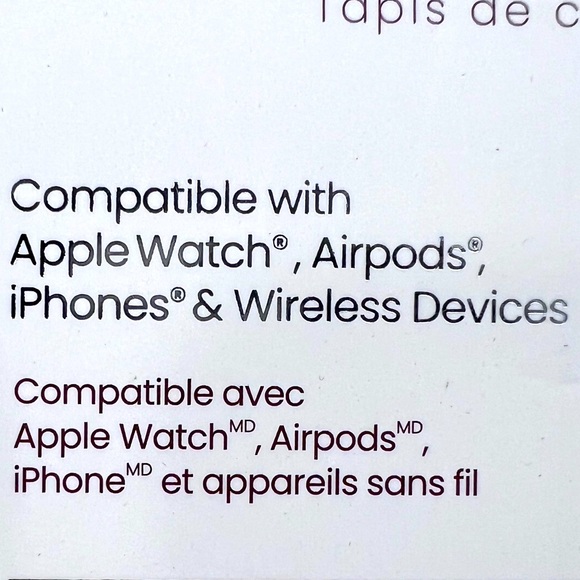 PRESS PLAY WIRELESS CHARGING PAD & VALET TRAY, BROWN COLOR, CHARGE ALL DEVICES - Picture 9 of 13